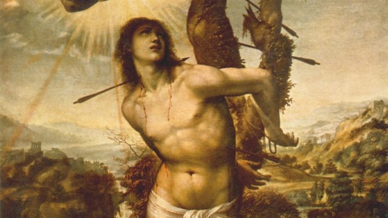 St. Sebastian's prayer for grace