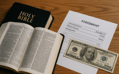Bible and urgent money